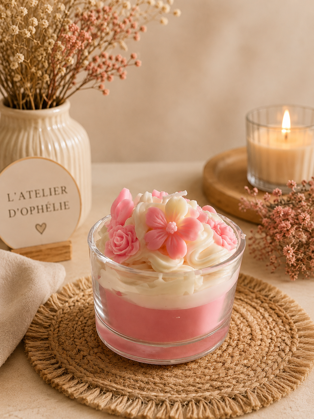 🍰 Bougie Chantilly parfumée