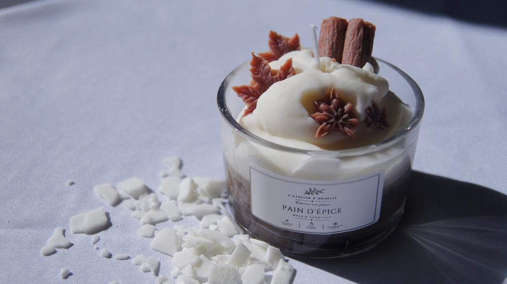 🕯️ Bougie Chantilly – Pain d’Épice